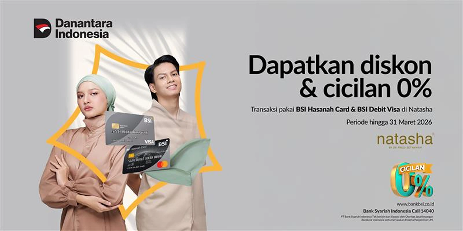 BSI Card X Marsha Skin Care Dapatkan Diskon dan Cicilan 0%