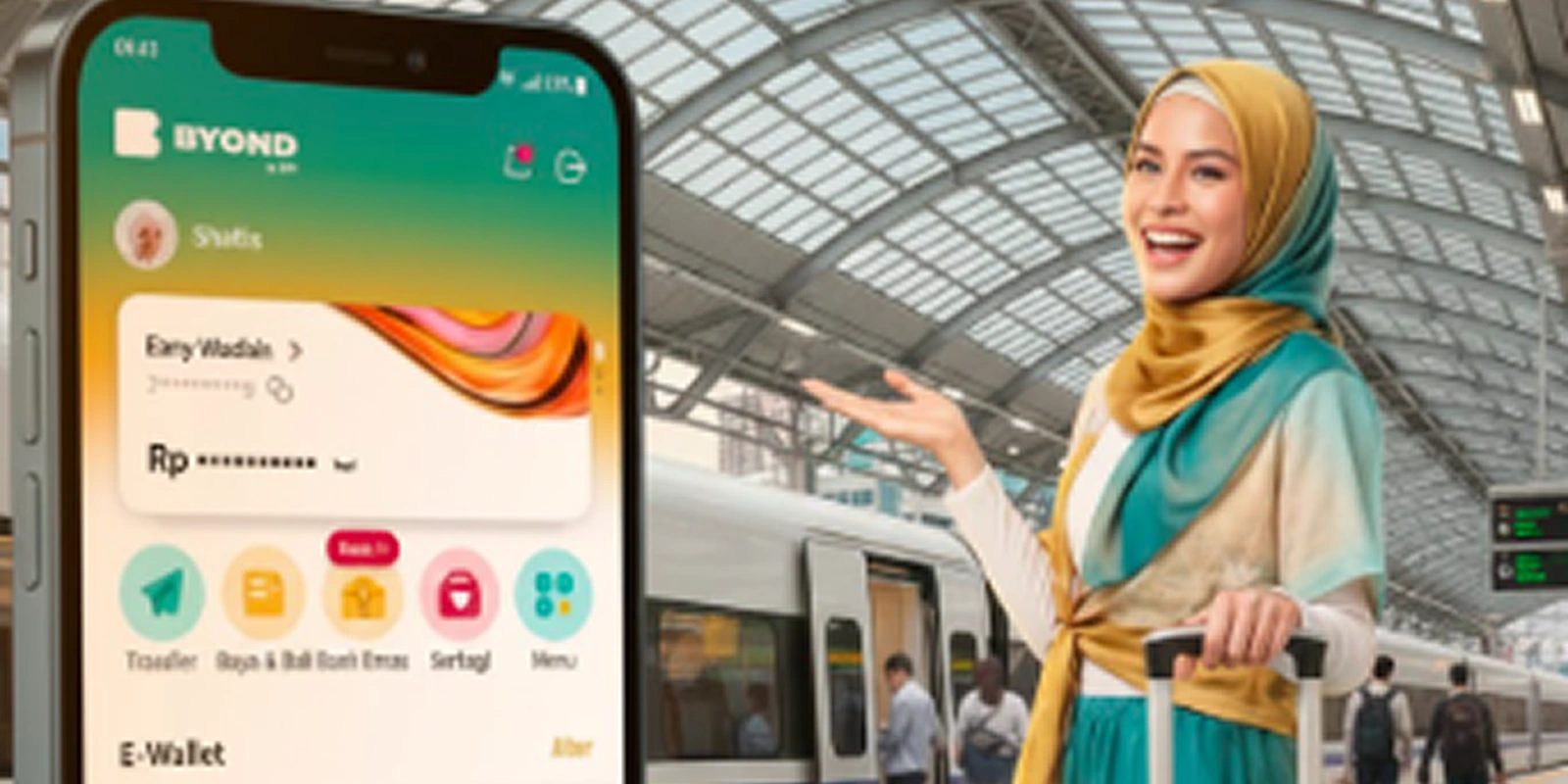 BSI Tebar Promo Pesan & Bayar Tiket Pesawat & Kereta Cepat BYOND
